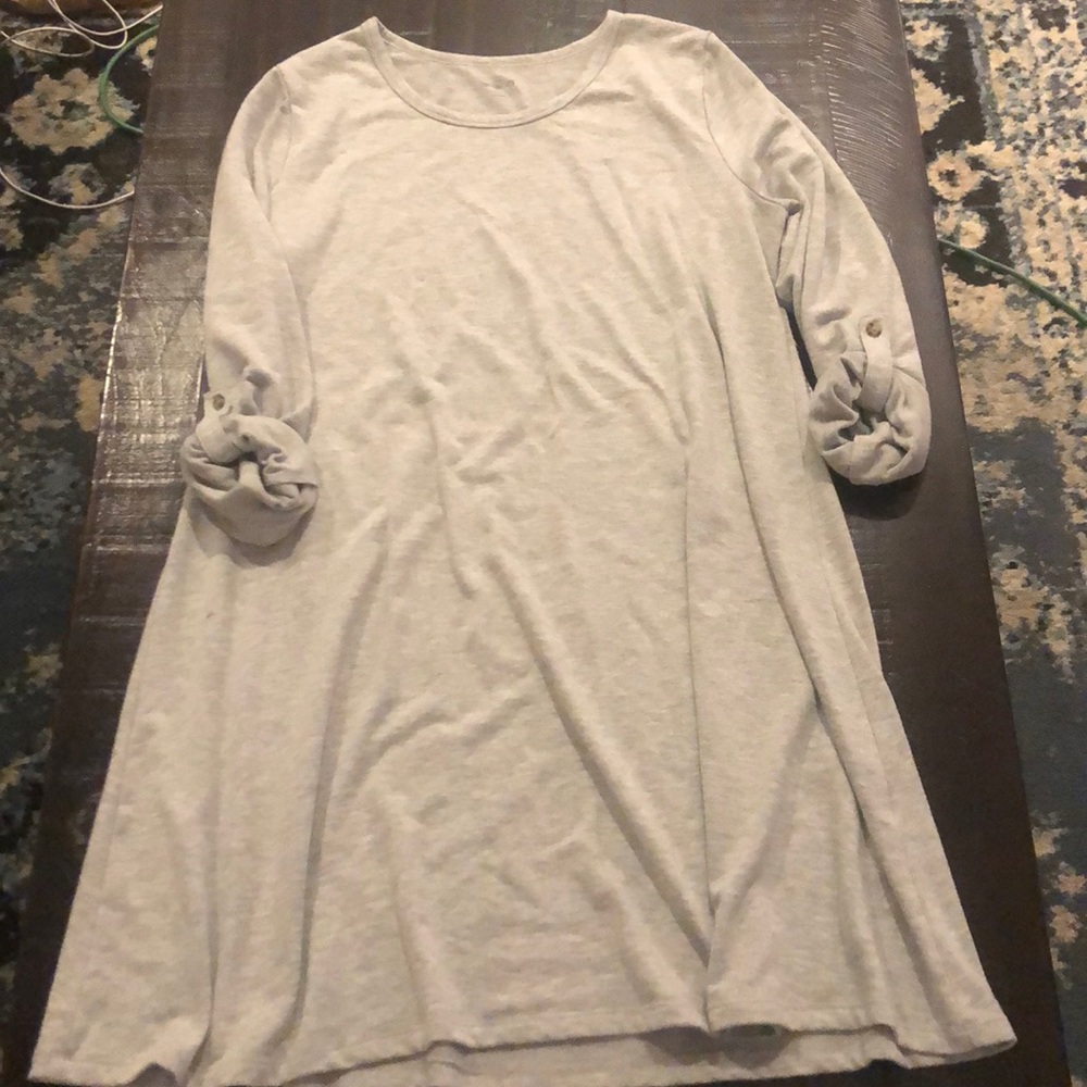 So soft you gray dress
